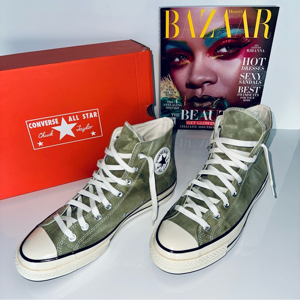 CONVERSE Khaki Chuck 70 Hi Top Sneakers